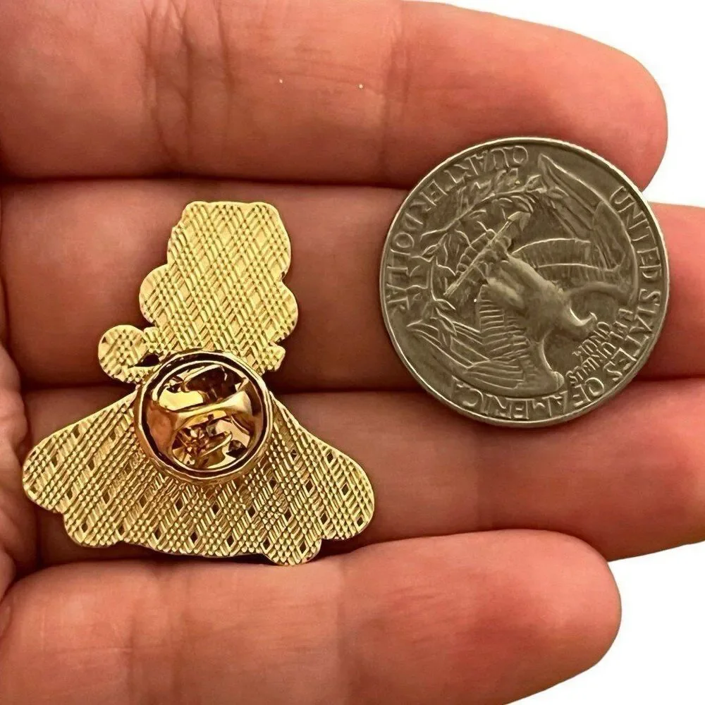 Yellow Bears Tower Chibi Kawaii Enamel Pin